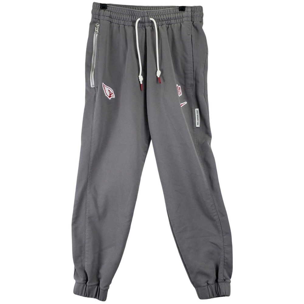 Arizona Cardnals Nike NFL Sweatpants Mens S Gray Dri-FIT Football Training Gym